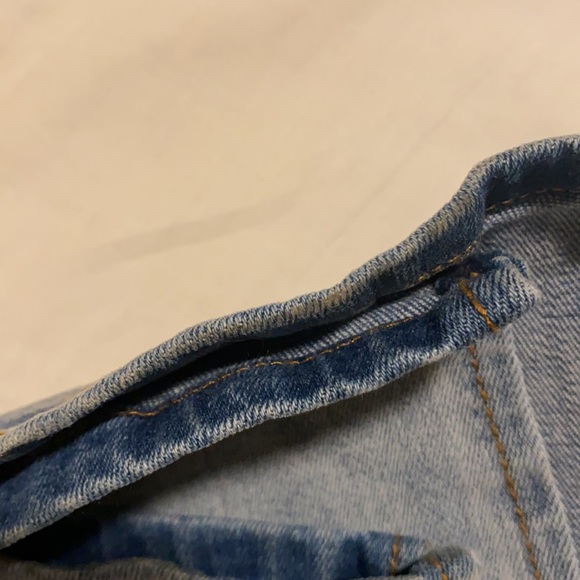 HONEYBUM FIA DISTRESSED SPLIT HEM JEAN - Picture 9 of 9